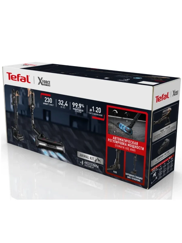 Беспроводной пылесос X-Force Flex 15.60 Pro TY99F1WO