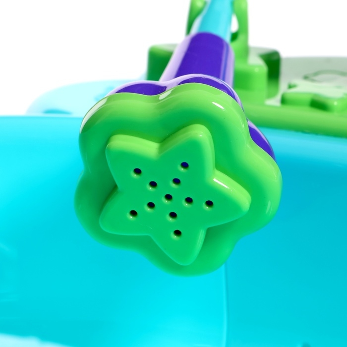 Набор игрушек для купания с ванночкой &laquo;Купание зверят&raquo;, 12 предметов, МИКС