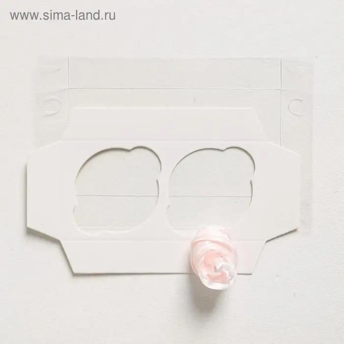 Коробка для капкейков, кондитерская упаковка, 2 ячейки &laquo;Только для тебя&raquo;, 16 х 8 х 10 см