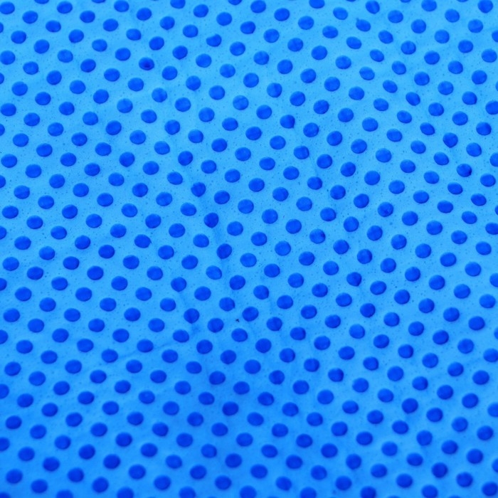 Замша протирочная Grand Caratt 43&times;32 см, перфорированная в тубе, синяя