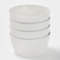 Набор салатников 4 шт 12х6 см Magistro "White Snow" 380 мл