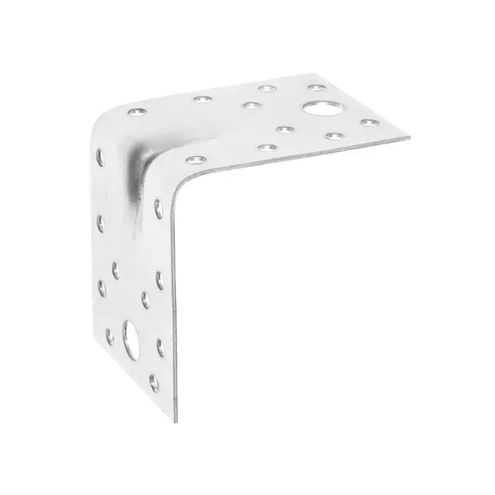 Уголок крепежный усиленный ТУНДРА krep, 70&times;70&times;55&times;1.5 мм, в упаковке 50 шт.