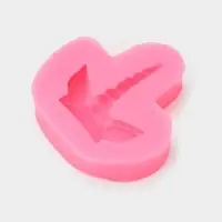 Молд для заливки &laquo;Единорог&raquo;, силикон, 6.5&times;6.5 см, розовый