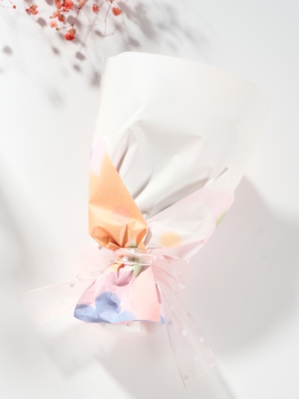 Букет из мыльных лепестков "Розы в подарочной коробке" розовый 7,5х13,8х20,5 см