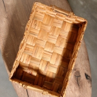 Корзина плетеная 46х31х20 см, водный гиацинт