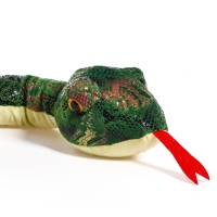 Мягкая игрушка &laquo;Змея&raquo;, 105 см, цвет зелёный