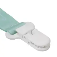 Держатель для соски пустышки, 2 шт, текстиль и силикон, Mum&Baby