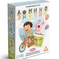 Развивающая игра "Домино эмоций", 61 карта, 4+