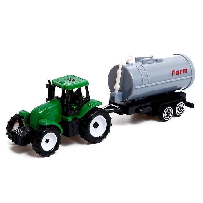 Игровой набор &laquo;Ферма&raquo;, трактор, сарай и животные, МИКС