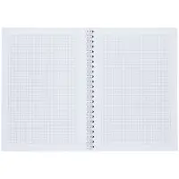 Блокнот Salvador в клетку, синий