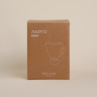 Кувшин для воды стеклянный SL Home &laquo;Ларго&raquo;, 1,1 л, 14&times;20 см, цвет прозрачный