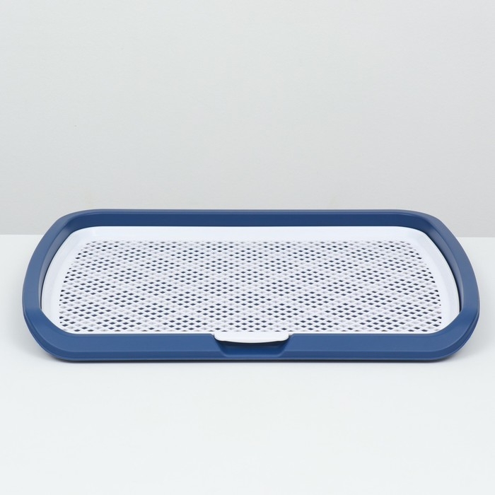 Туалет открытый со столбиком 65 х 6,5 х 5 см, синий