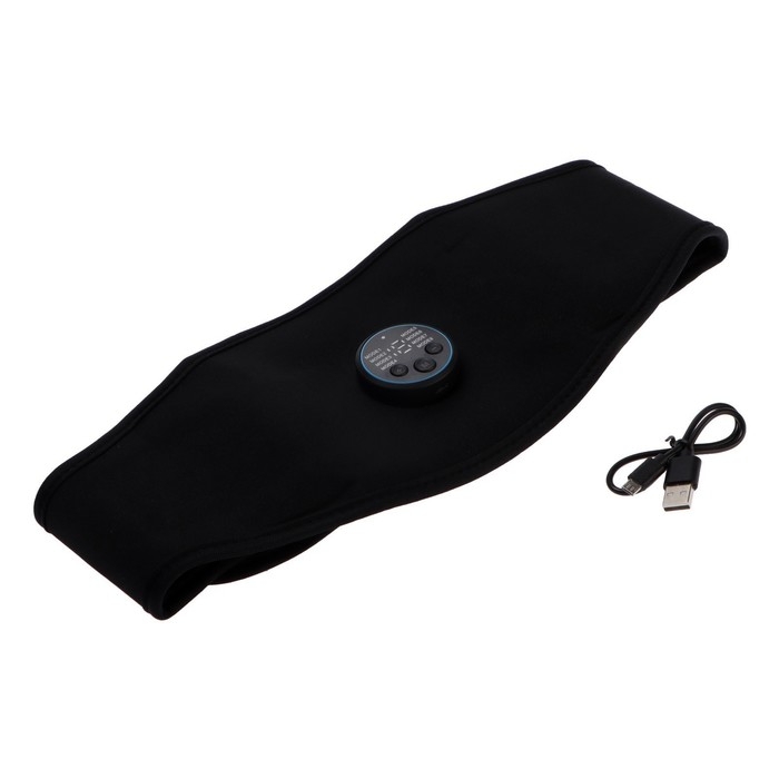 Пояс для похудения LEM-02, 8 режимов, 15 скоростей, АКБ, 150 мАч, от USB Пояс для похудения LEM-02, 8 режимов, 15 скоростей, АКБ, 150 мАч, от USB