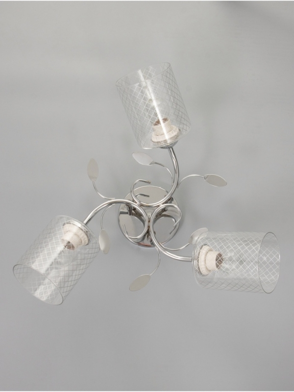 Люстра "Клара" 3х40Вт Е27 хром