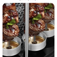 Электрошашлычница для дома КТ-1412 - 1350 Вт