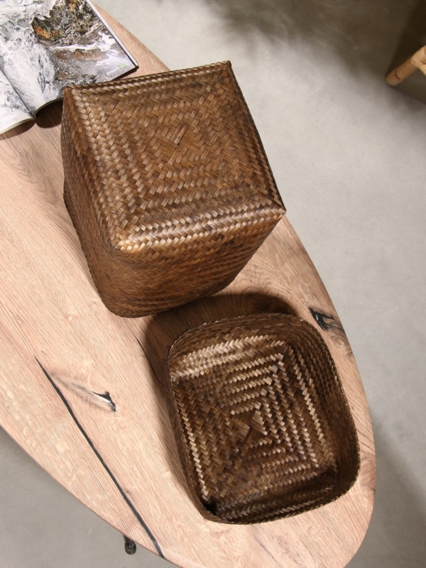 Корзинка плетеная "Рино" 25х25х28 см