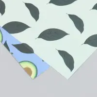 Бумага для скрапбукинга двусторонняя "Авокадо" плотность 180 гр 30,5х32 см