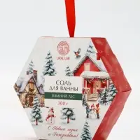 Рождественское чудо Соль для ванны, хвоя, 300 гр