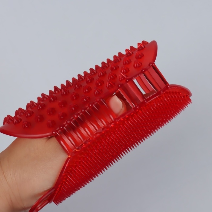 Массажёр антицеллюлитный «Чудо-варежка», с подвесом, цвет МИКС Массажёр антицеллюлитный «Чудо-варежка», с подвесом, цвет МИКС