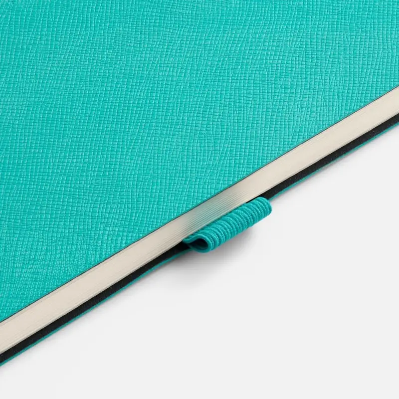 Ежедневник Lungo, недатированный, бирюзовый