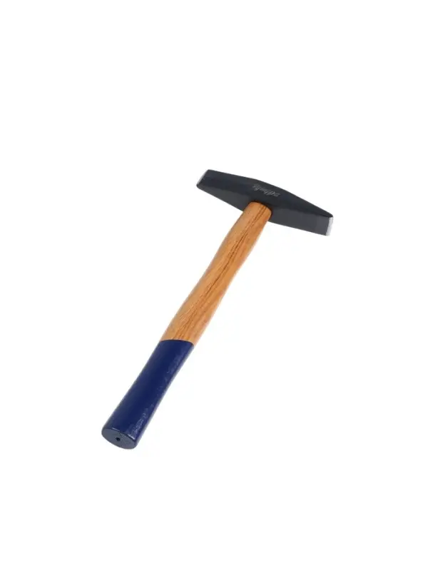 Молоток сварщика ТУНДРА, двухсторонний плоский боек, деревянная рукоятка из бука, 300 г