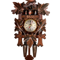 Часы настенные с кукушкой &laquo;Праздник осени&raquo;, плавный ход, 22.5&times;11.5&times;5.5 см