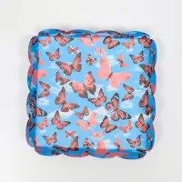 Коробка для печенья, &laquo;Бабочки в небе&raquo;, 15&times;15&times;3 см