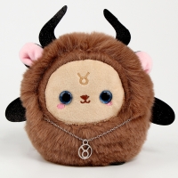 Мягкая игрушка — Зодиак «Создай своё украшение. Телец», с кулоном Мягкая игрушка — Зодиак «Создай своё украшение. Телец», с кулоном