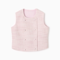 Жилетка для девочки, MINAKU :Party Dress, цвет розовый, рост 140 см