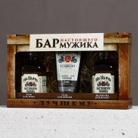 Подарочный набор ЧИСТОЕ СЧАСТЬЕ &laquo;На удачу&raquo;: гель для бритья 110 мл, гель для душа и шампунь для волос виски, 2х250 мл