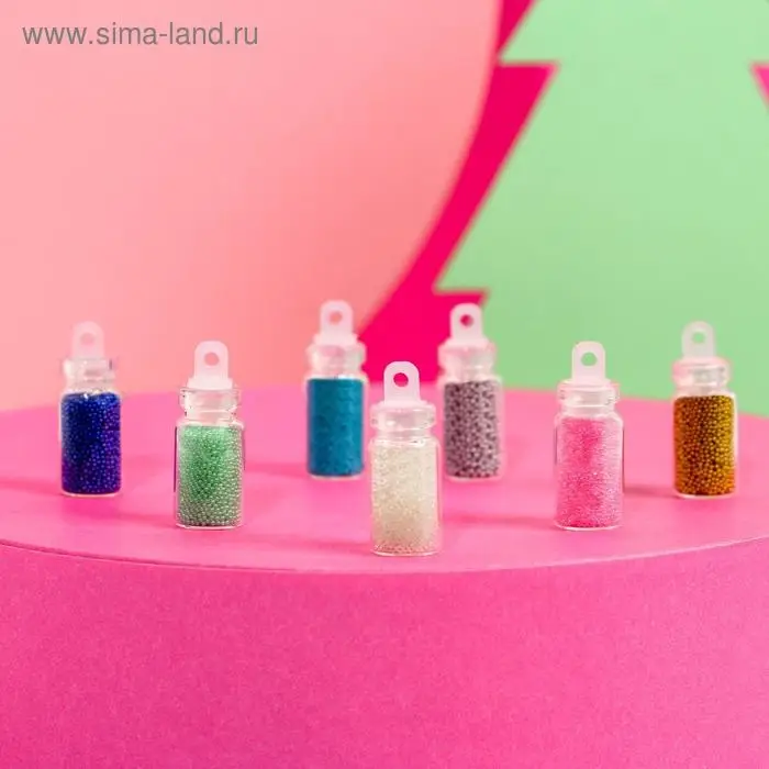 Набор бульонок для декора ногтей &laquo;Сияй, мечтай!&raquo;, 12 цветов