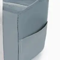 Термосумка на молнии, 6.4 л, цвет серый