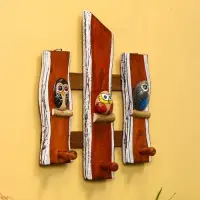 Вешалка &laquo;Совята&raquo;, 23&times;6&times;33 см, дерево Албезия