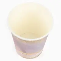 Набор посуды для праздника на 12 персон, мрамор розовый (тарелки 23 см, стакан 250 мл)