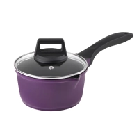 Ковш кухонный 1,5л сотейник с крышкой антипригарный литой