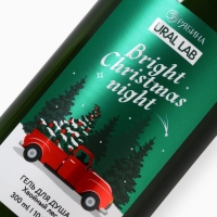 Ural Lab Winter Melody Гель для душа, 300 мл, Bright Christmas night, хвойный лес