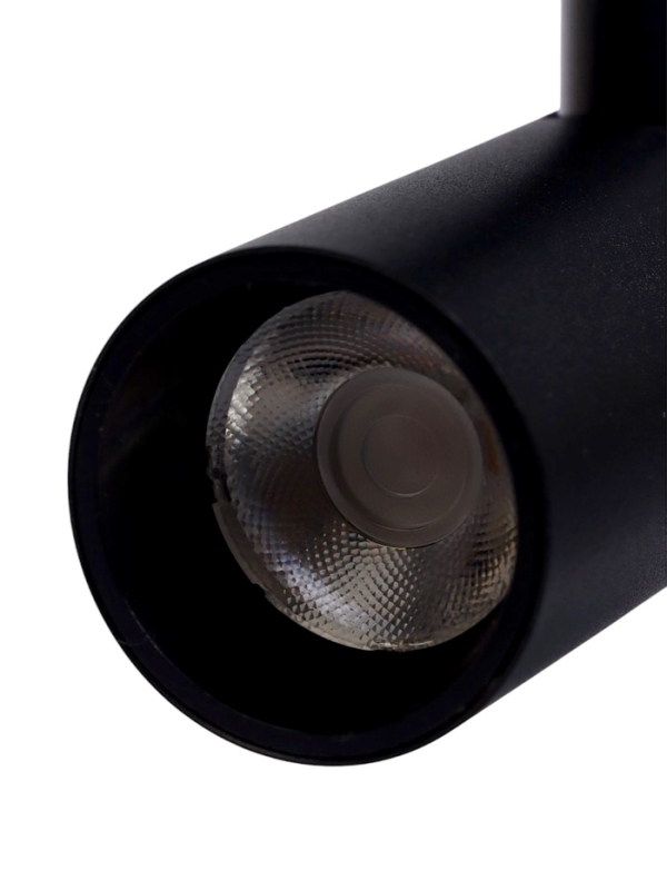 Трековый светильник, серия "Flat" FTL-007, 10Вт, 48В, 4000К, IP20, черный
