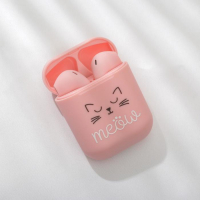 Наушники беспроводные &laquo;Котик&raquo;, 9,7 х 9,7 см