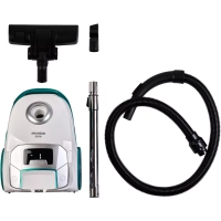 Пылесос HYV-B4050 800Вт белый бирюзовый