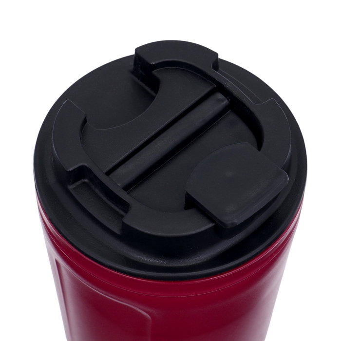 Термокружка, 420 мл, Casual сохраняет тепло 2 ч, красная