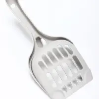 Совок для кошачьего туалета 22.5 х 10 х 5 с, Soft-touch , смоки