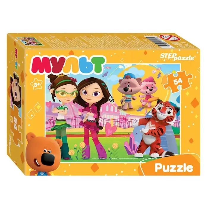 Пазл &laquo;Мультфильмы: Ми-ми-мишки. Сказочный патруль&raquo;, 54 элемента, МИКС