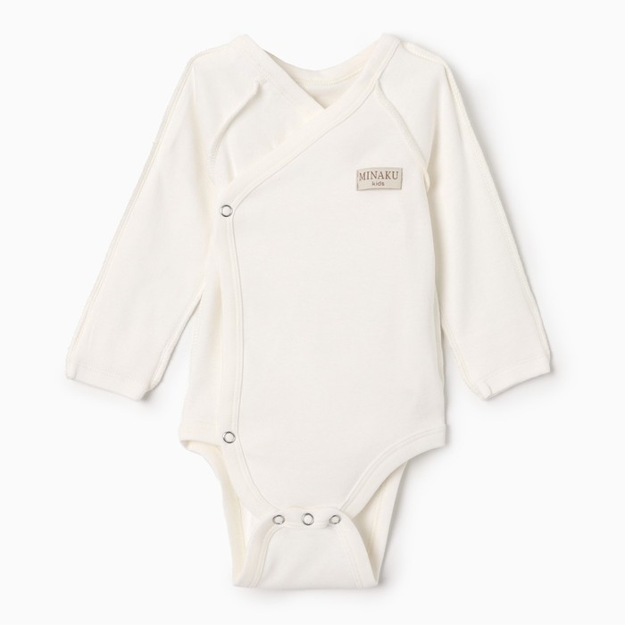 Боди детский MINAKU цвет экрю, рост 68-74 см