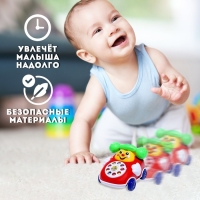 Игрушка заводная на веревке &laquo;Телефончик&raquo;, МИКС
