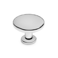 Ручка кнопка ТУНДРА LIGHT PK036CP (MD112CP), хром, 8 шт TMP