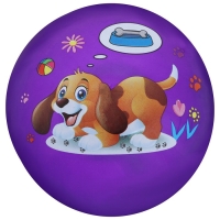 Мяч детский &laquo;Животные&raquo;, d=22 см, 60 г, цвет МИКС