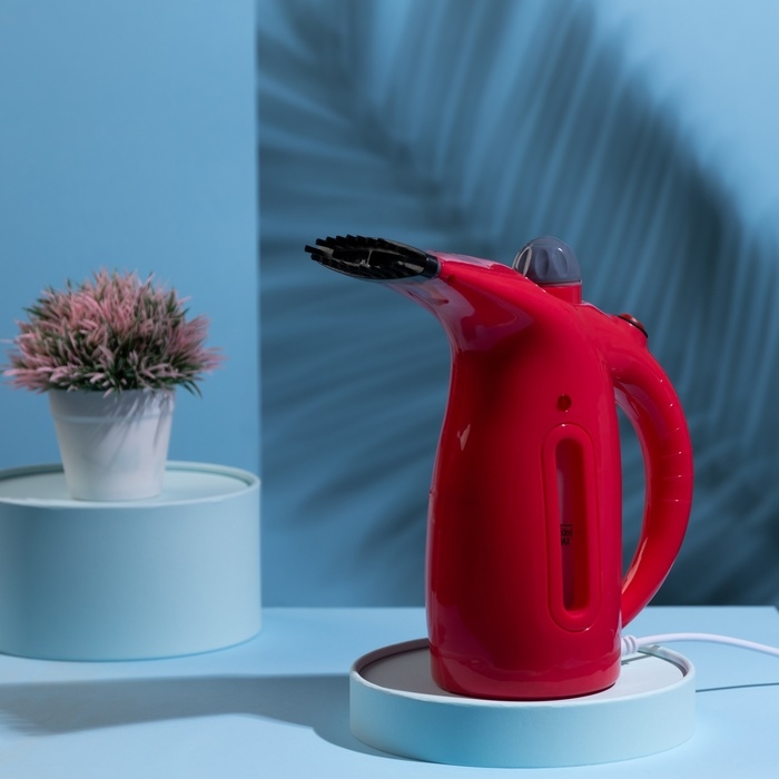 Отпариватель Luazon LO-13, ручной, 350 мл, 2 режима работы 400/800 Вт, 220 В, розовый Отпариватель Luazon LO-13, ручной, 350 мл, 2 режима работы 400/800 Вт, 220 В, розовый