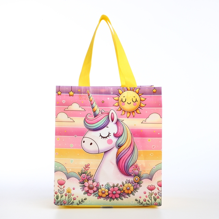 Сумка детская для девочки без застёжки, цвет жёлтый Сумка детская для девочки без застёжки, цвет жёлтый