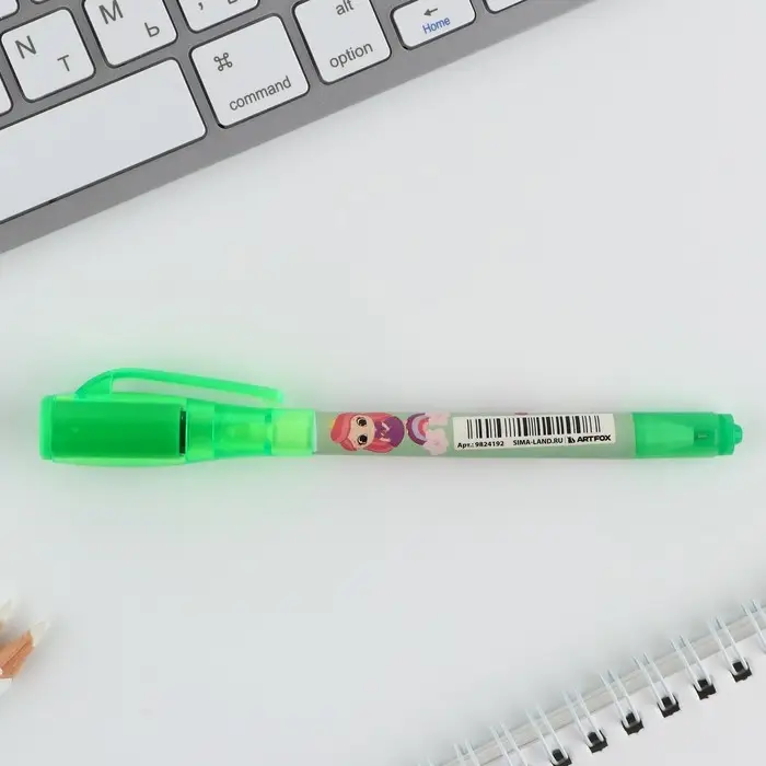 Ручка прикол шариковая 2 в 1 &laquo;Милые зверята&raquo;