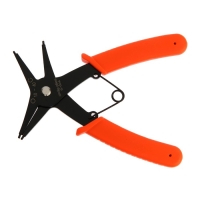 Съемник внешних и внутренних стопорных колец ЛОМ 2 в 1, губки на сжим и разжим, 150 мм